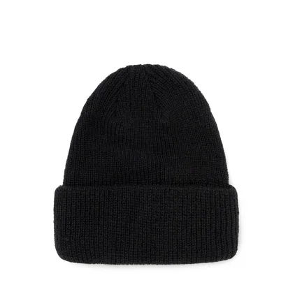 Stüssy Basic Cuff Beanie (Schwarz)