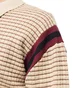 Stüssy Waffle Knit Longsleeve Zip Polo (Khaki)