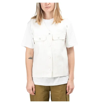 Stüssy WMNS Canvas Work Vest (Cream)