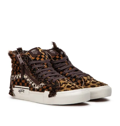 Vans Sk8-Hi Cap LX 'Cut and Paste Animal Pack' (Braun)