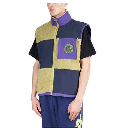 Brain Dead Paneled Field Vest (Gelb / Blau)