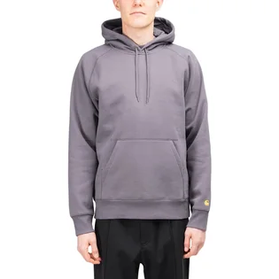 Carhartt WIP Hooded Chase Sweat (Purple / Gold)