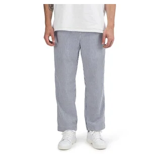Chrystie NYC Stripe Seersucker Pants (Navy / Weiß)