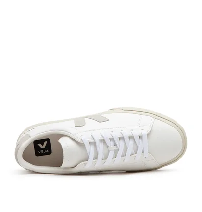 Veja Campo Chromefree Leather (Weiß / Beige)