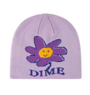 Dime Cute Flower Skull Cap Beanie (Flieder)