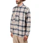 Edwin Big Shirt Longsleeve (Grau / Beige)