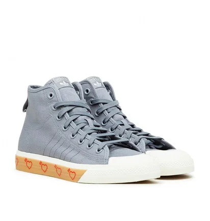adidas x Human Made Nizza Hi (Grau)