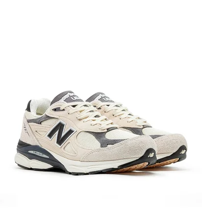 New Balance M990AD3 Made in USA (Beige / Schwarz)