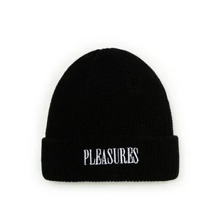 Pleasures Balance Logo Beanie (Schwarz)