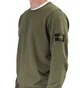 Stone Island Fleece Sweat Shirt (Olive)