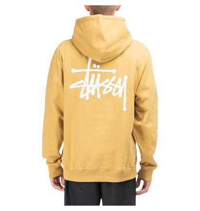 Stüssy Basic Hoodie (Hellbraun)