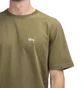 Stüssy Stock S/SL Crew (Olive)