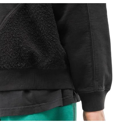 Brain Dead Sunflower Paneled Crewneck (Schwarz)