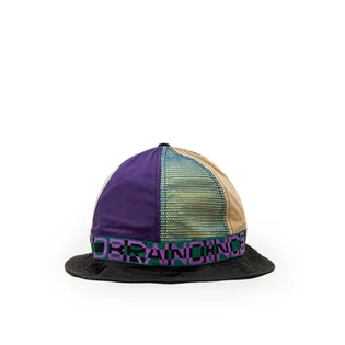 Brain Dead Nigel Colour Bell Bucket Hat (Schwarz / Multi)