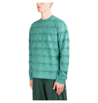 Brain Dead Running Head Longsleeve (Grün)