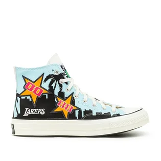 Converse x Chinatown Market 'Lakers Championship Jacket' Chuck 70 Hi (Türkis / Weiß)
