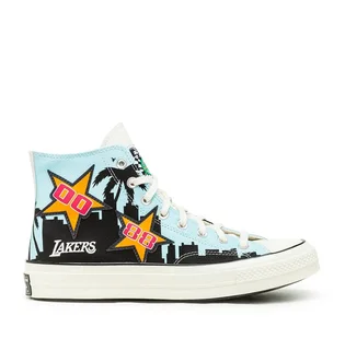 Converse x Chinatown Market 'Lakers Championship Jacket' Chuck 70 Hi (Türkis / Weiß)