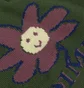 Dime Cute Flower Skull Cap Beanie (Grün)