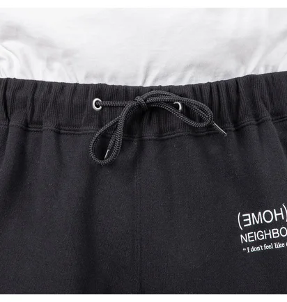 Neighborhood Home / C-Set UP Crew Sweat and Pant (Schwarz)