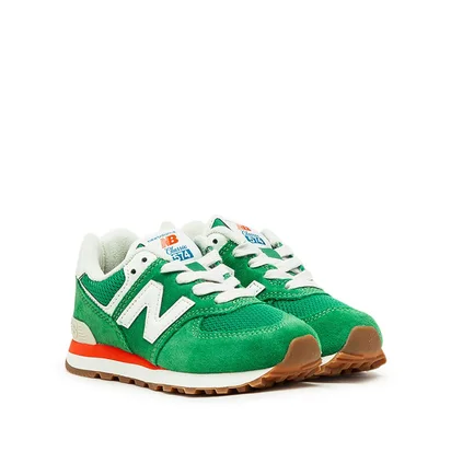 New Balance Kids PC574 HE2 (Grün / Weiß)