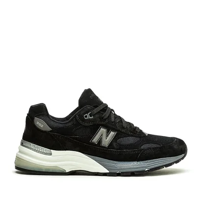 New Balance M992 BL 'Made in USA' (Schwarz / Grau)