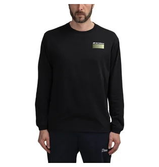 New Balance MT01537 BK Sport Style Optiks Long Sleeve Tee (Schwarz)
