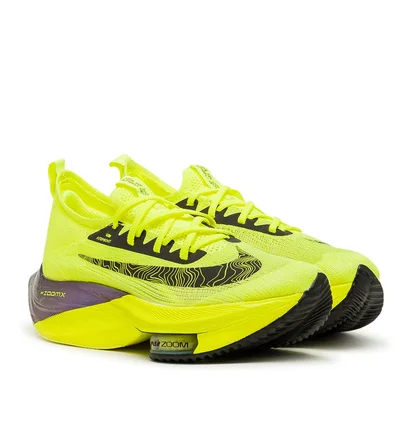 Nike Air Zoom Alphafly Next% Flynknit (Gelb / Schwarz)