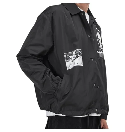 P.A.M. Waveform Mask Coach Jacket (Schwarz)