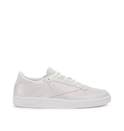 Reebok Club C 85 Textural W (Silbergrau / Weiß)