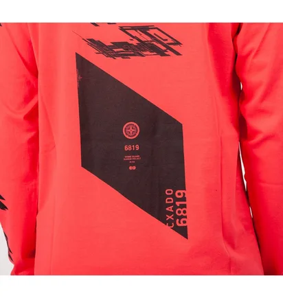 Stone Island Shadow Project Graphic Print Long Sleeve (Koralle)