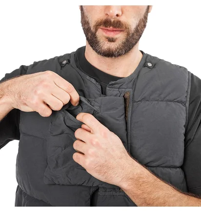 Stone Island Shadow Project Weste (Grau)