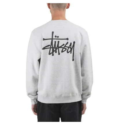 Stüssy Basic Crewneck (Grau)