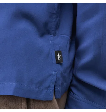 Stüssy Big Poppy Shirt (Blau)