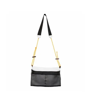 Taikan Sacoche Large Bag (Weiss / Schwarz / Orange)
