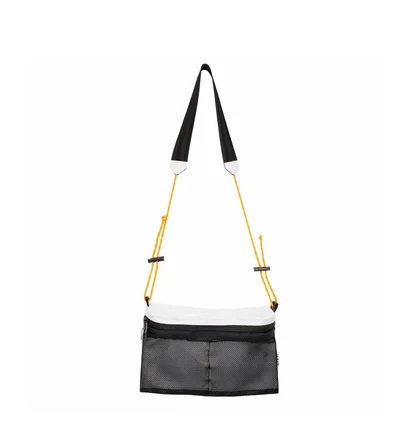 Taikan Sacoche Large Bag (Weiss / Schwarz / Orange)