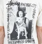 Stüssy How We'Re Livin' Pigment Dyed Tee (Weiß / Schwarz)