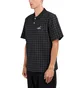 Metalwood Windowpane Polo (Schwarz)