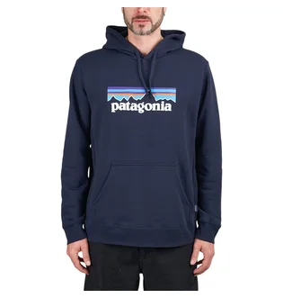 Patagonia P-6 Logo Uprisal Hoodie (Navy)