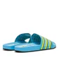 adidas Adilette Premium 'Aqua' (Blau / Gelb)