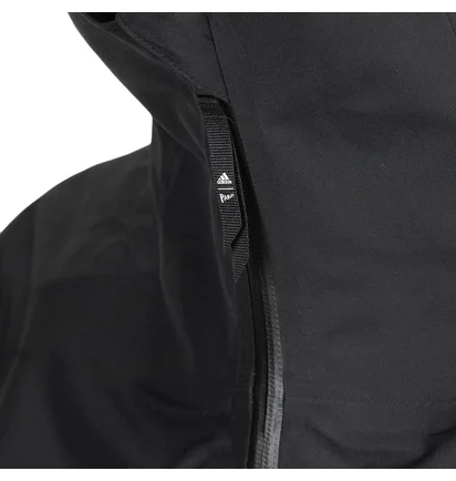 adidas Parley Myshelter Rain Jacket (Schwarz)