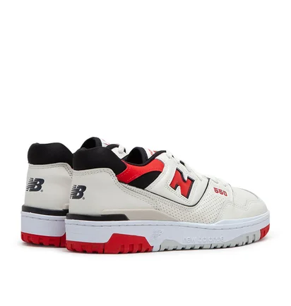 New Balance BB550VTB (Weiß / Rot)