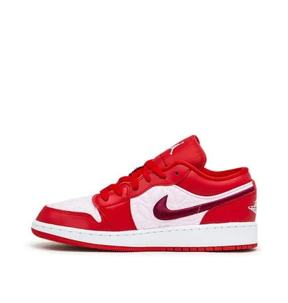 Air Jordan 1 Low SE (GS) (Rot / Weiß)