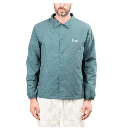Dime Allover Coach Jacket (Grün)