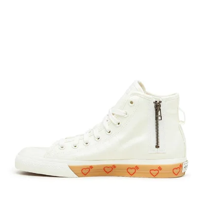 adidas x Human Made Nizza Hi (Creme)