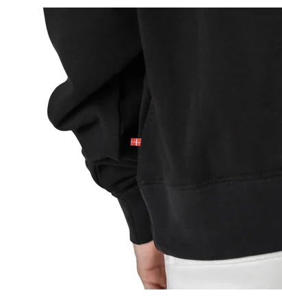 Han Kjobenhavn Bulky Crewneck (Schwarz)