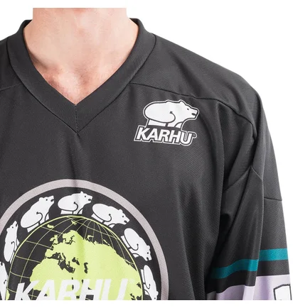 Karhu X Tackla Hockey Jersey (Schwarz / Lila)