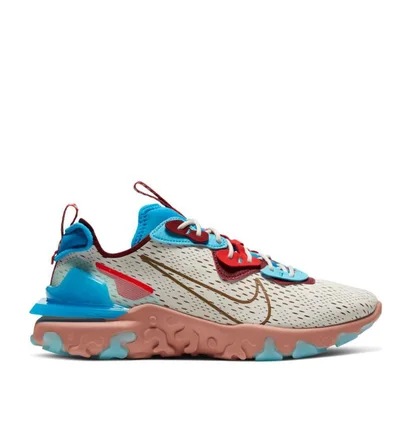 Nike React Vision (Beige / Türkis / Rot)
