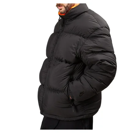 NikeLab NRG Reversible Puffer Jacket (Schwarz / Orange)
