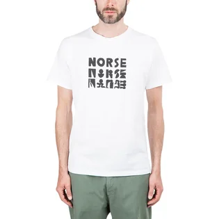 Norse Projects x Geoff McFetridge Niels Logo T-Shirt (Weiß)