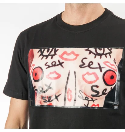 Sex Skateboards Tits Tee (Schwarz)